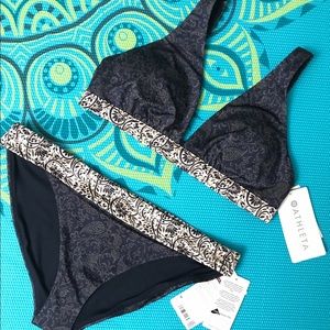 Aqualuxe Batik Top and Mid Rise Bottom